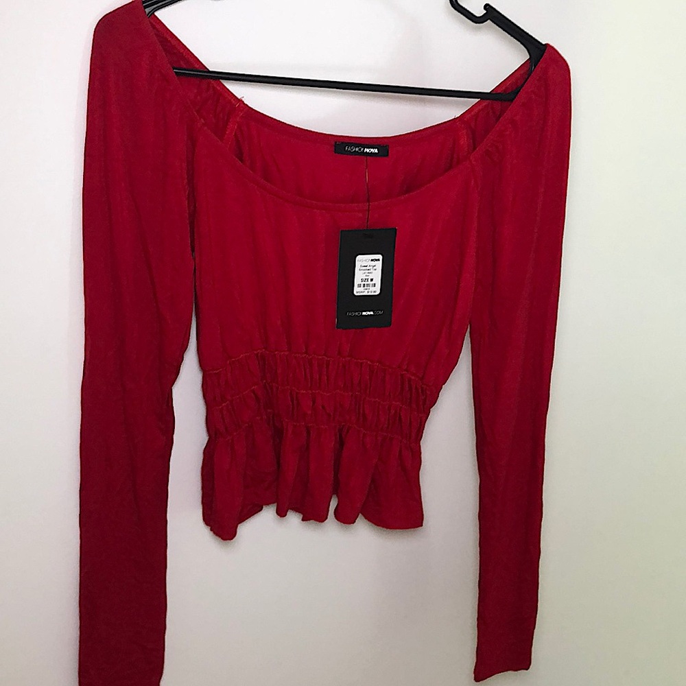 Sweet Angel Smocked Top